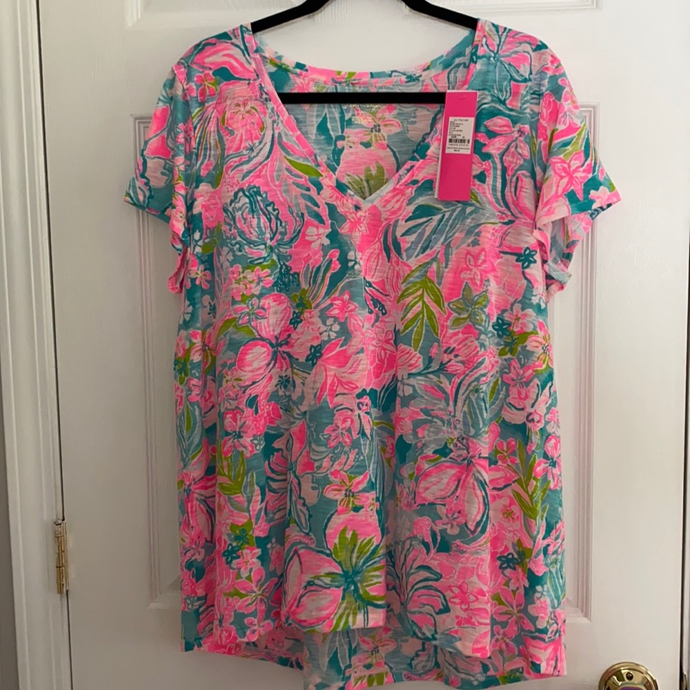 Lilly Pulitzer Etta Top.